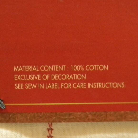 Holiday Happiness Hand Crafted Placemat Set of 4 Wreath Christmas NIP - Picture 4 of 7